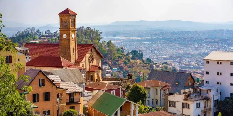 Antananarivo, view from the queen's palace