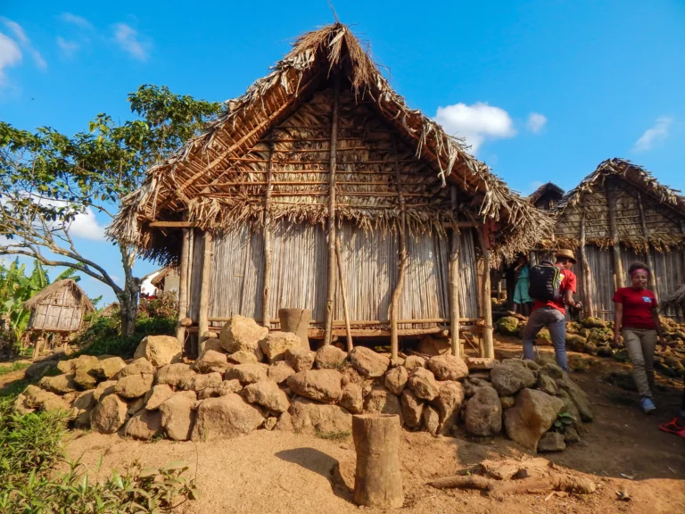 Typical village in the southeast